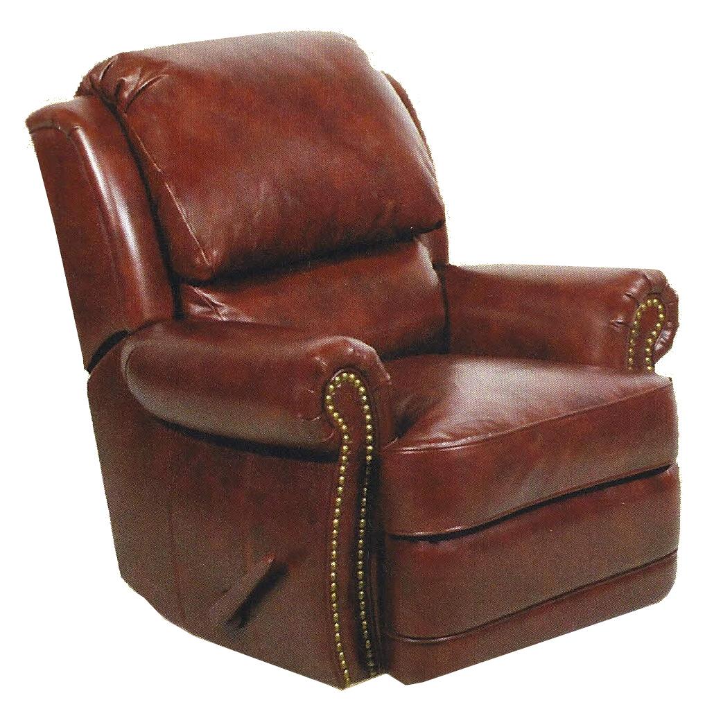 Barcalounger longhorn outlet ii leather recliner